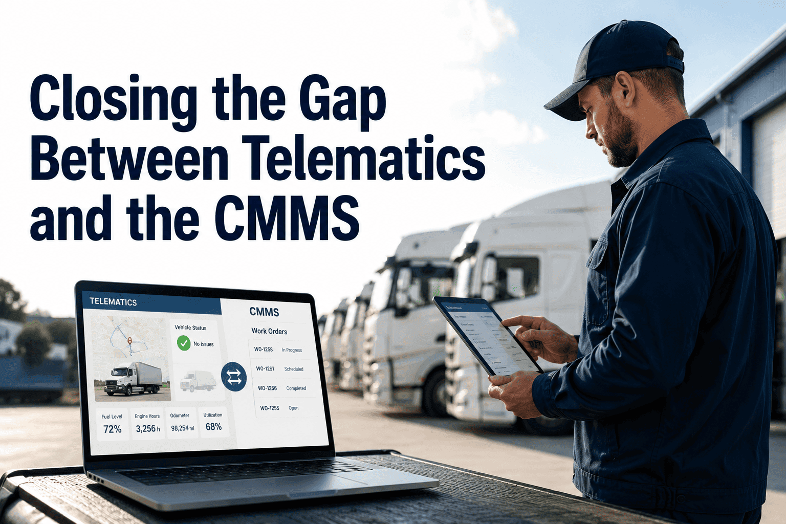disconnected-telematics-cmms-data-silo-fleet-guide-2026
