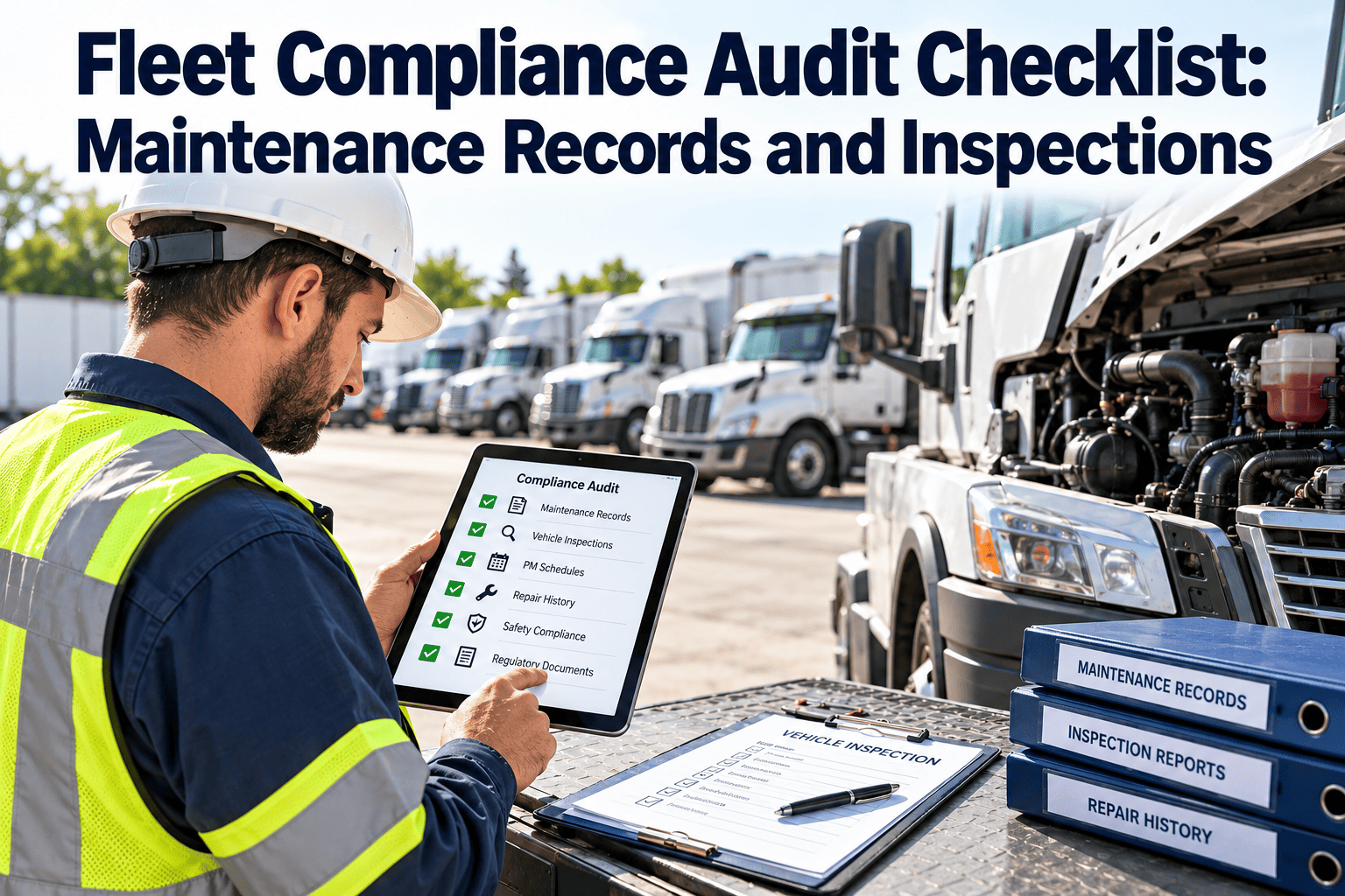 fleet-compliance-audit-checklist-maintenance-records-and-inspections