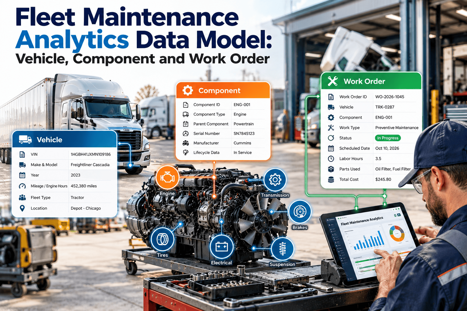 fleet-maintenance-analytics-data-model-vehicle-component-and-work-order