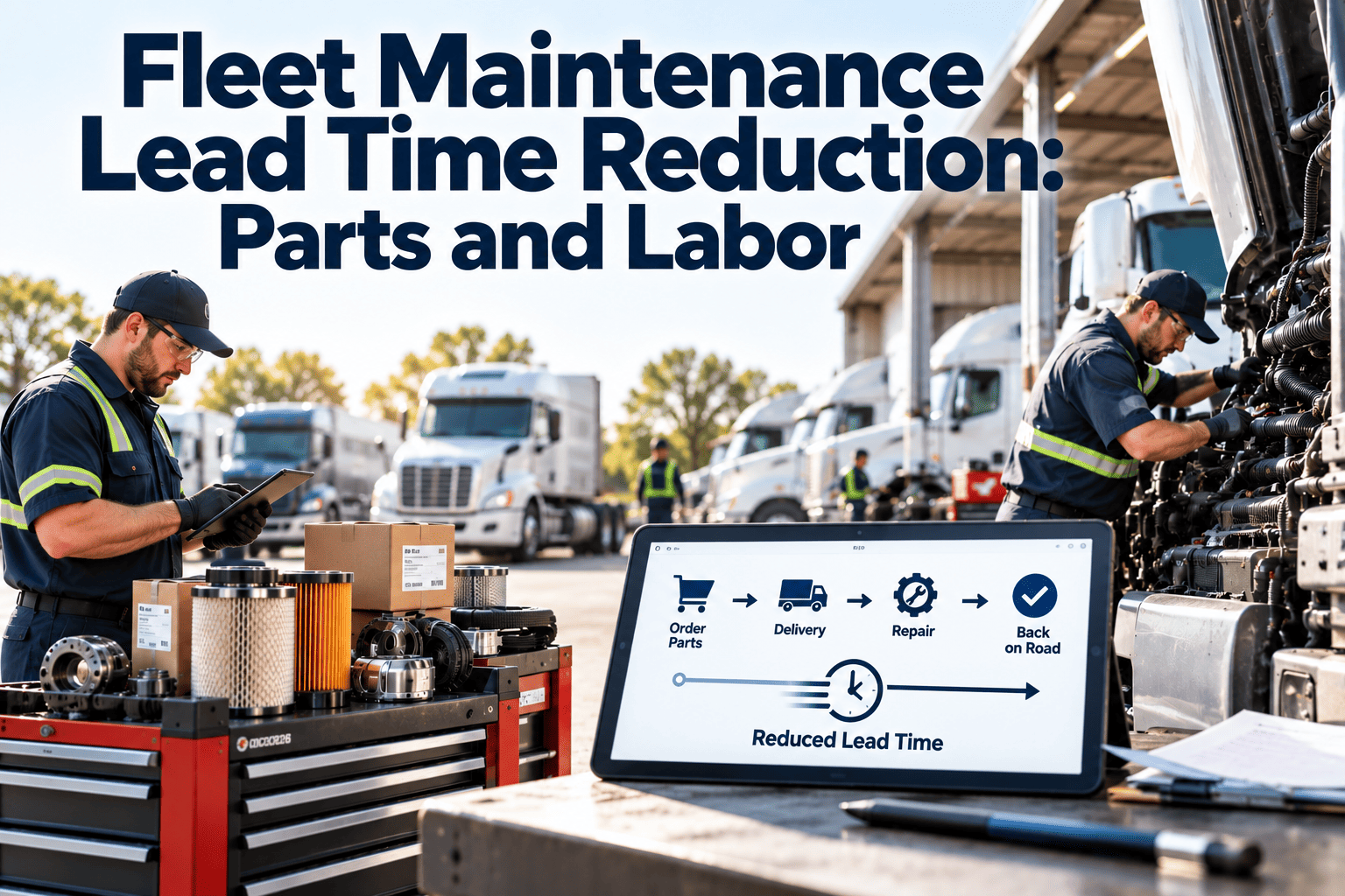 fleet-maintenance-lead-time-reduction-parts-and-labor