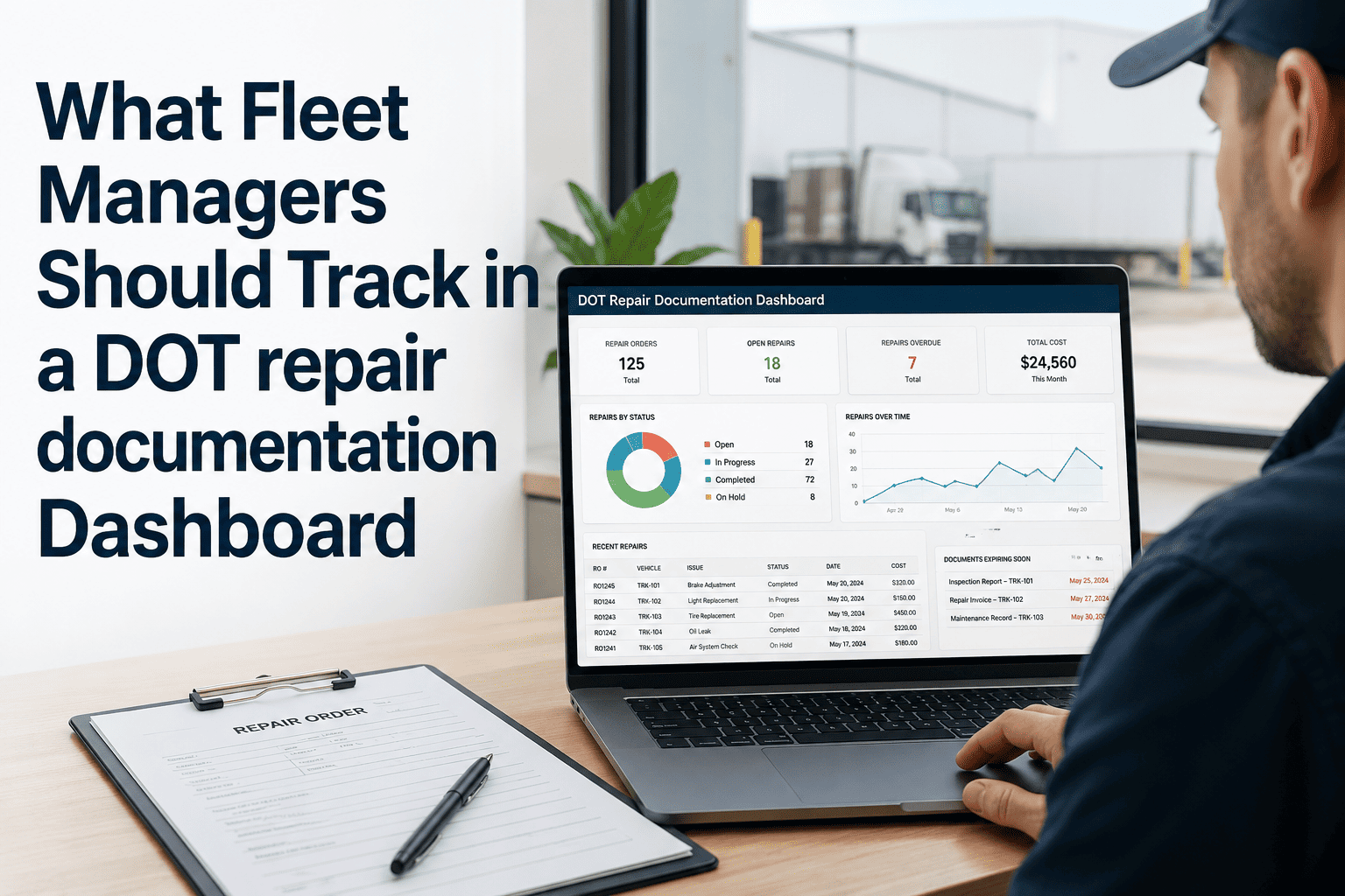 what-fleet-managers-should-track-in-a-dot-repair-documentation-dashboard