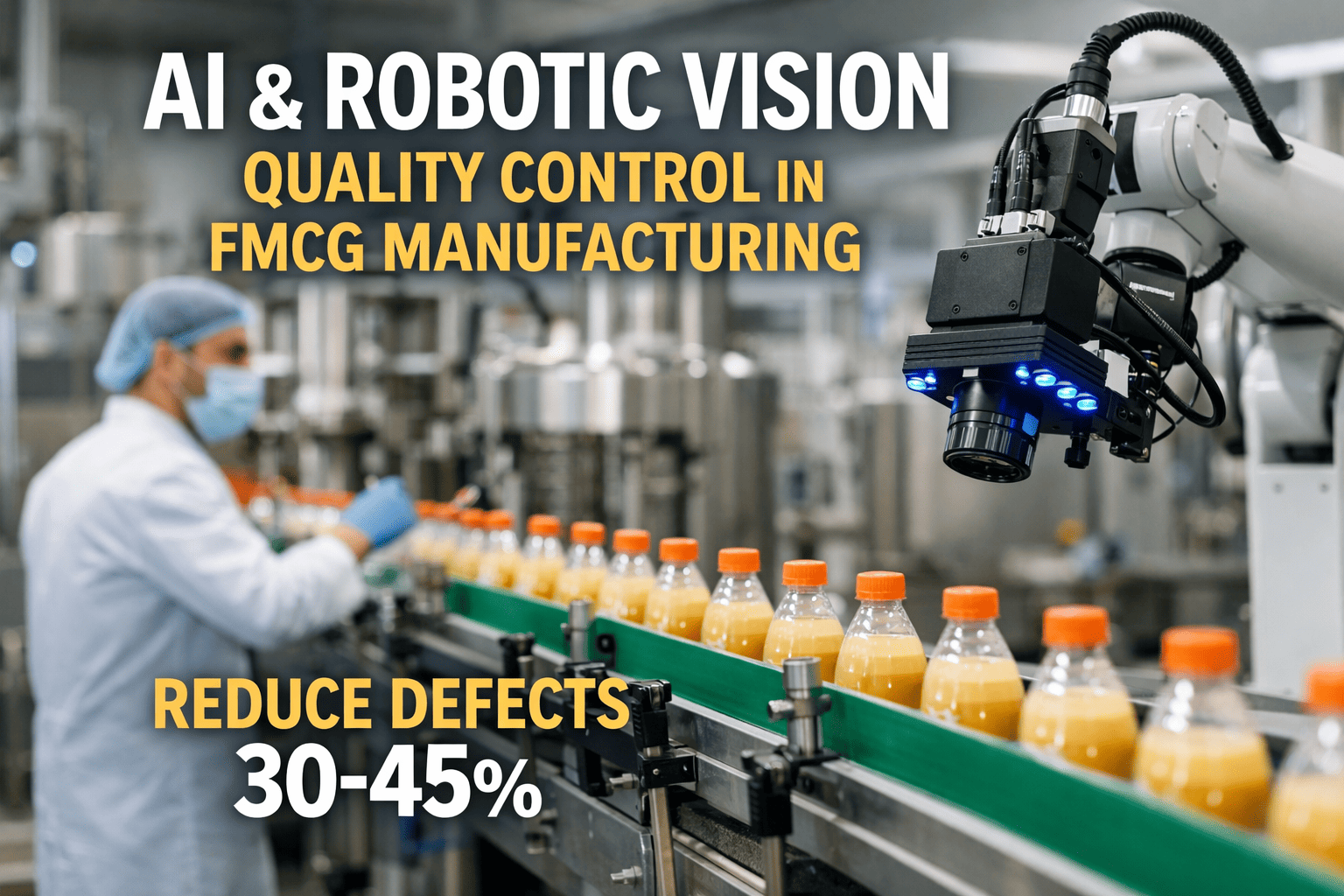 AI & Robotic Vision Quality Control in FMCG Manufacturing: Reduce ...