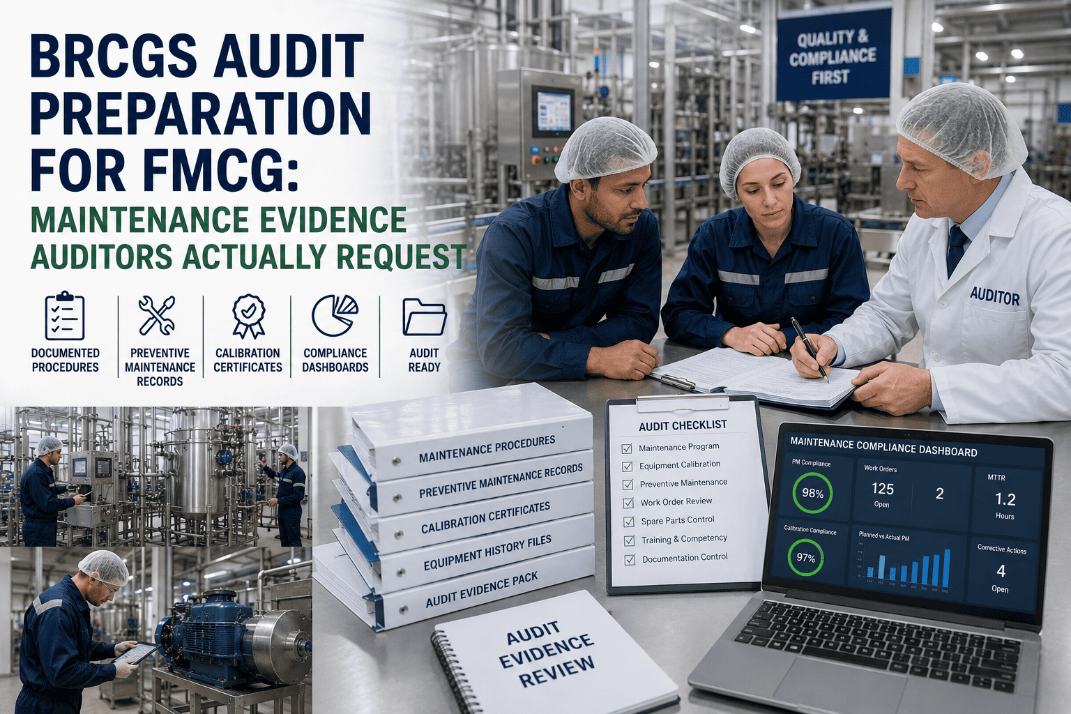 brcgs-audit-preparation-fmcg-maintenance-evidence