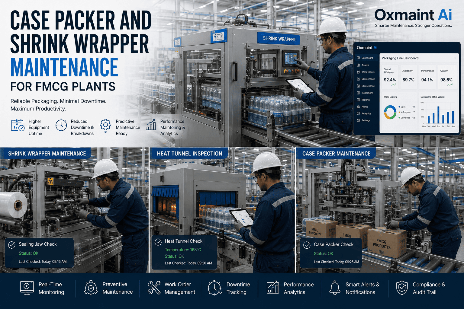 case-packer-shrink-wrapper-maintenance-fmcg