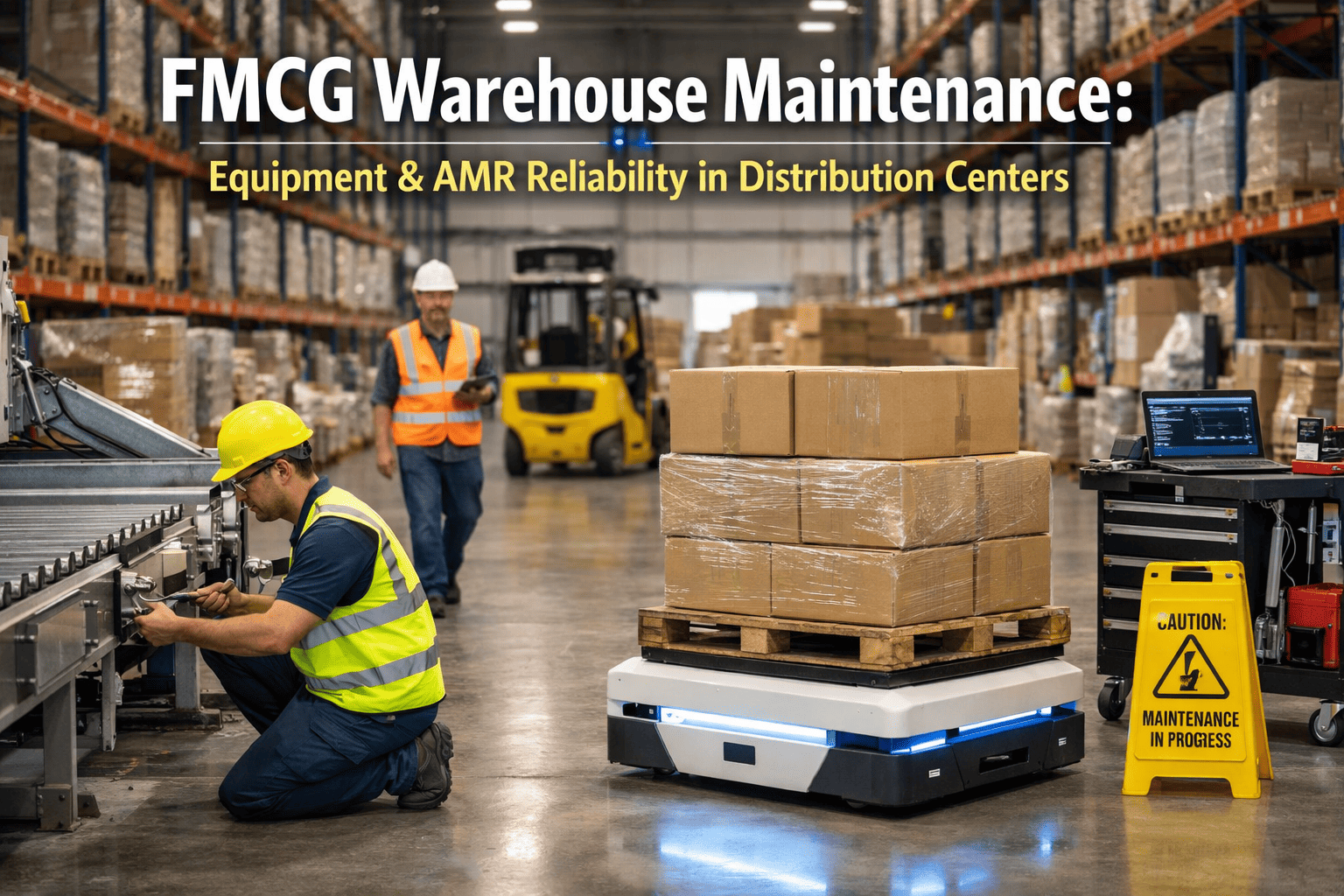 fmcg-warehouse-maintenance-equipment-&-amr-reliability-in-distribution-centers