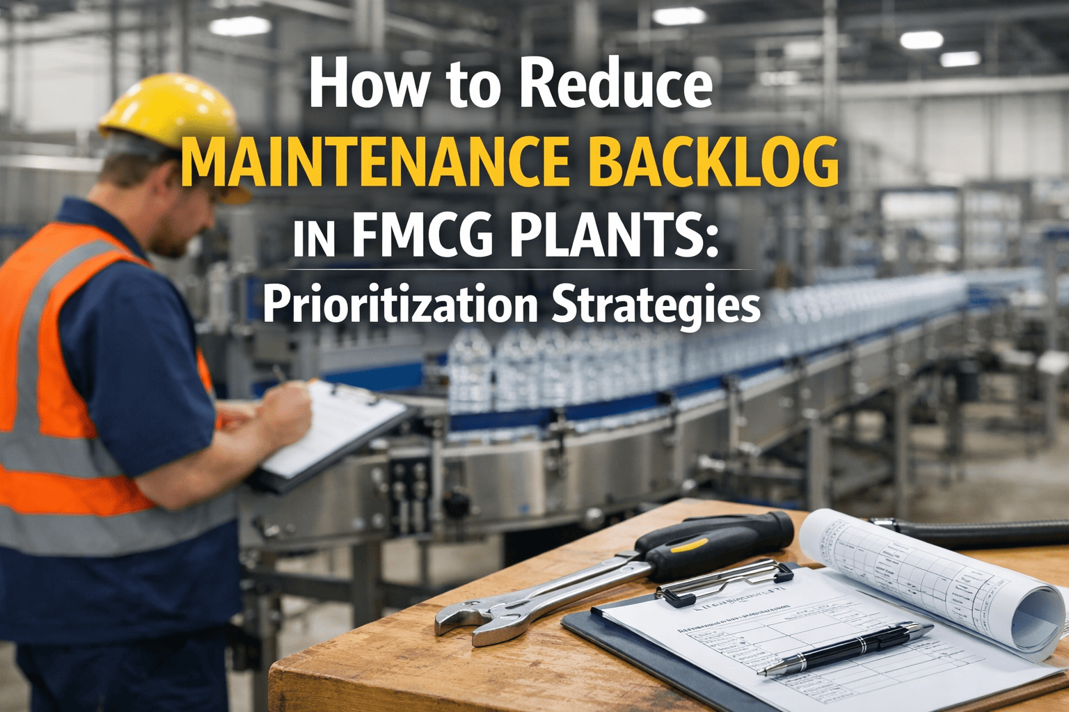 How to Reduce Maintenance Backlog in FMCG Plants: Prioritization Strategies