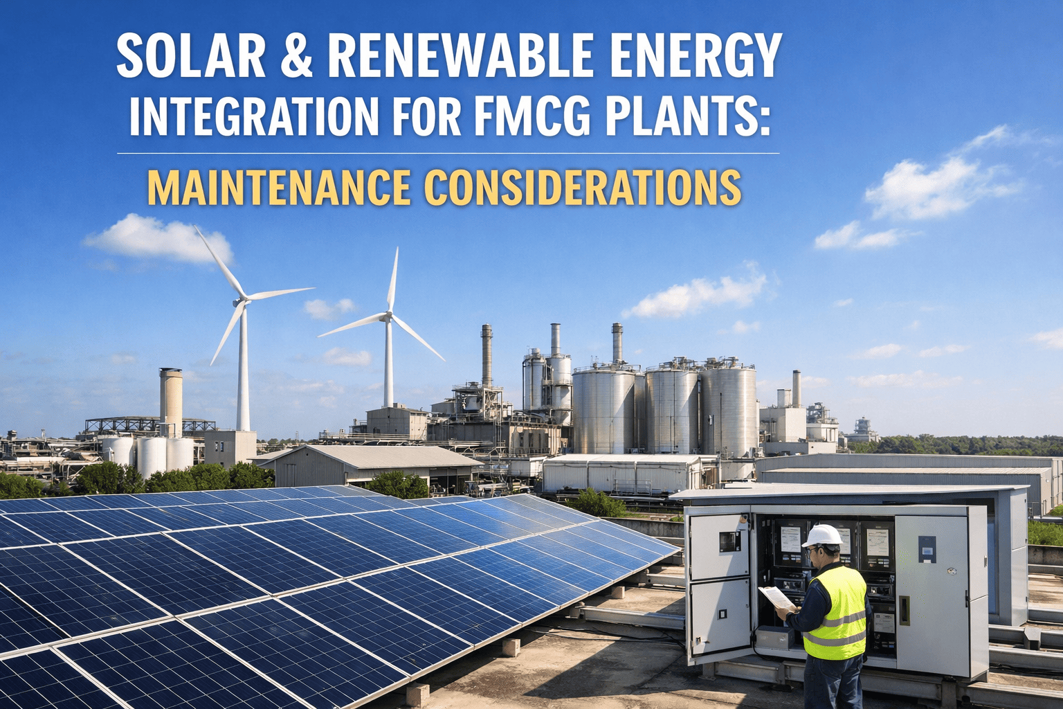 solar-&-renewable-energy-integration-for-fmcg-plants-maintenance-considerations