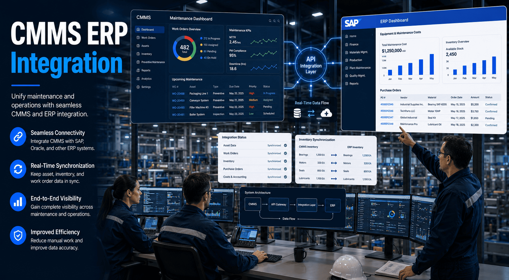 cmms-erp-integration-food-manufacturing-sap-oracle