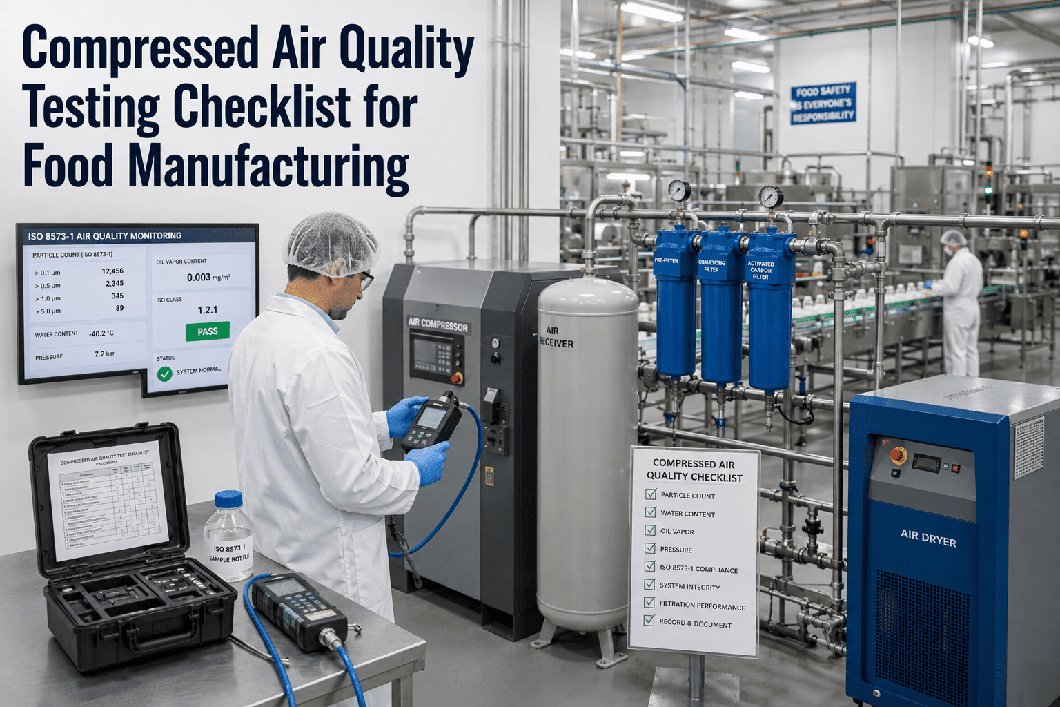 compressed-air-quality-testing-checklist-food-manufacturing