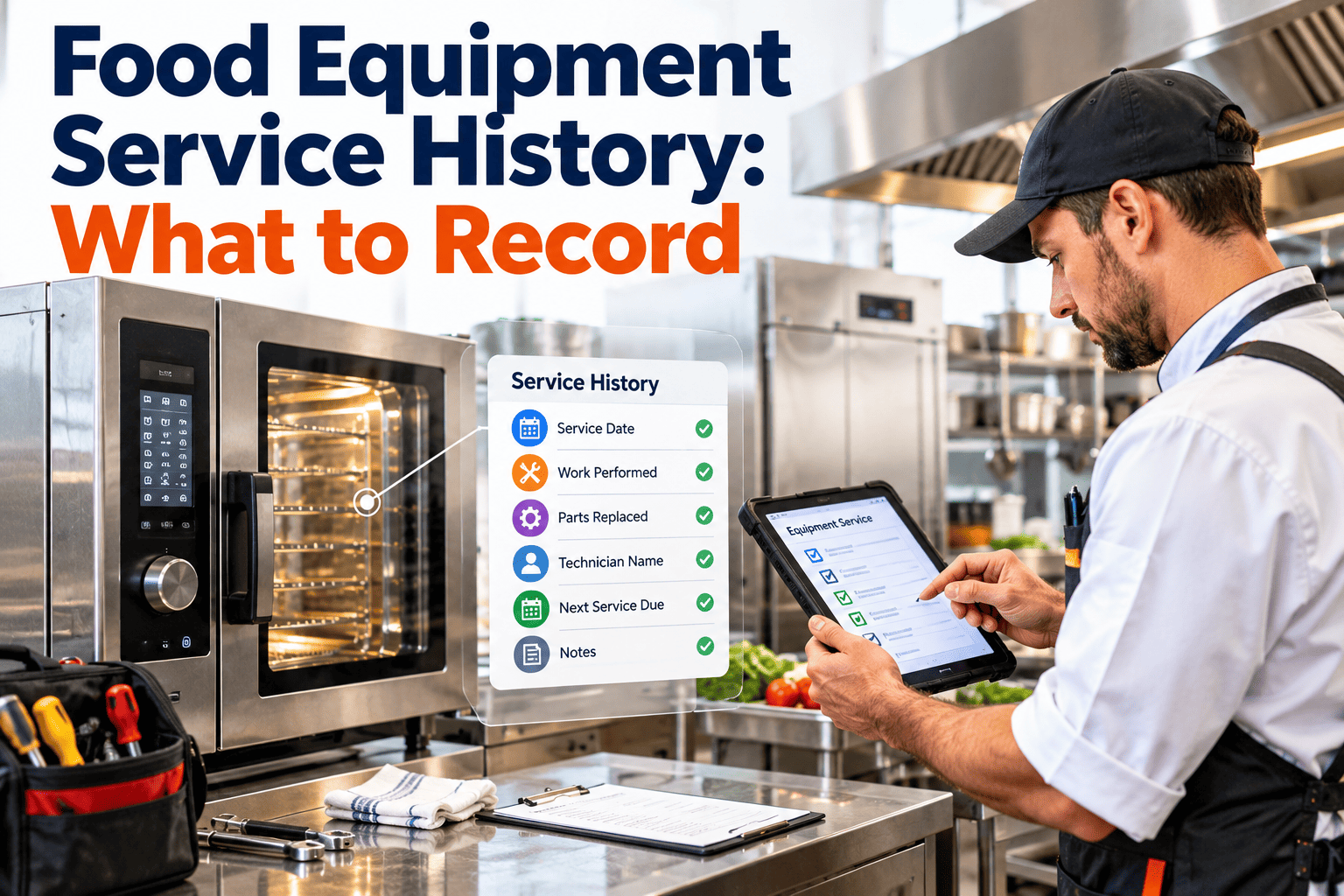 food-equipment-service-history-record