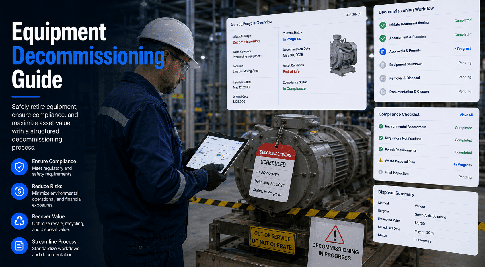 food-plant-equipment-decommissioning-retire-assets-guide
