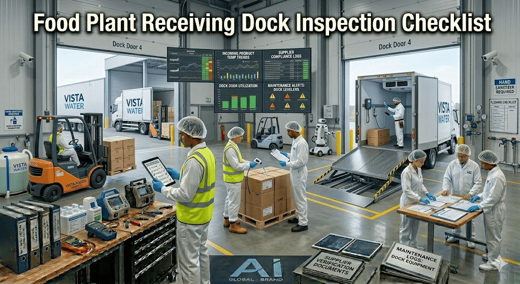 food-plant-receiving-dock-inspection-checklist