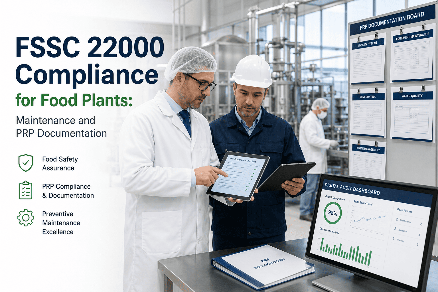 fssc-22000-compliance-food-plants-maintenance-prp-documentation