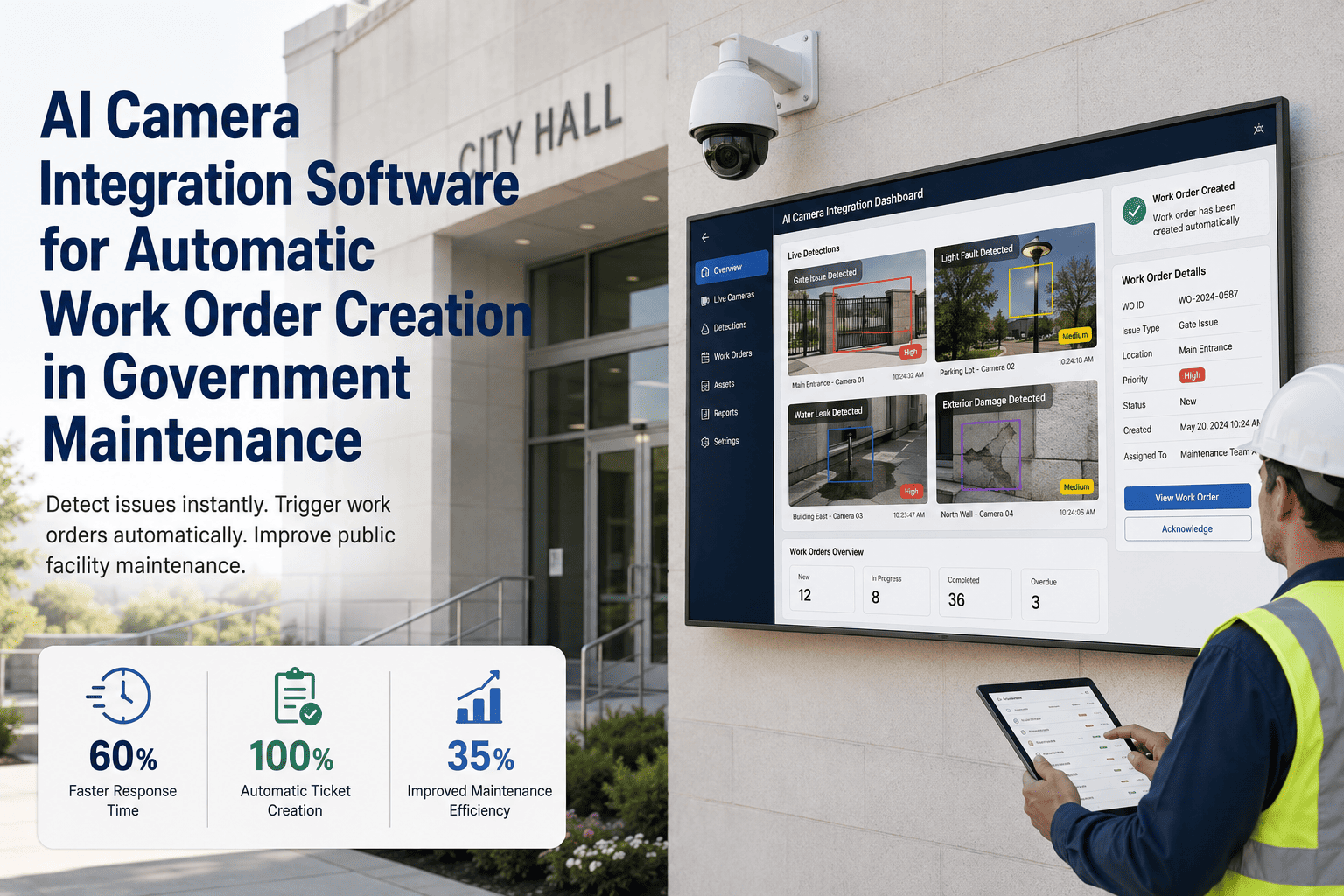AI Camera Integration Software for Automatic Work Order Creation in ...