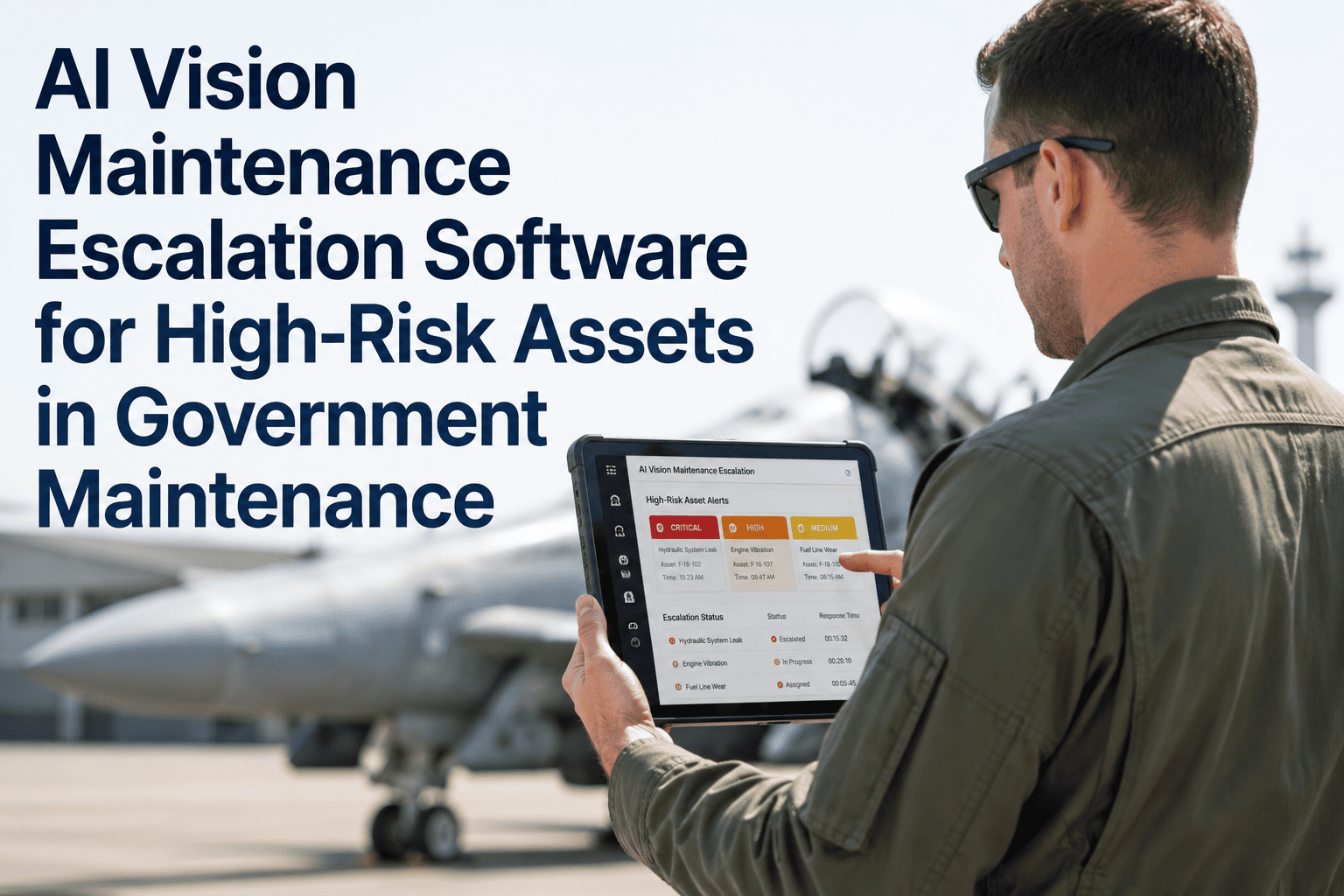 High Risk Software AI Vision Maintenance Escalation Software for High-Risk Assets in ...