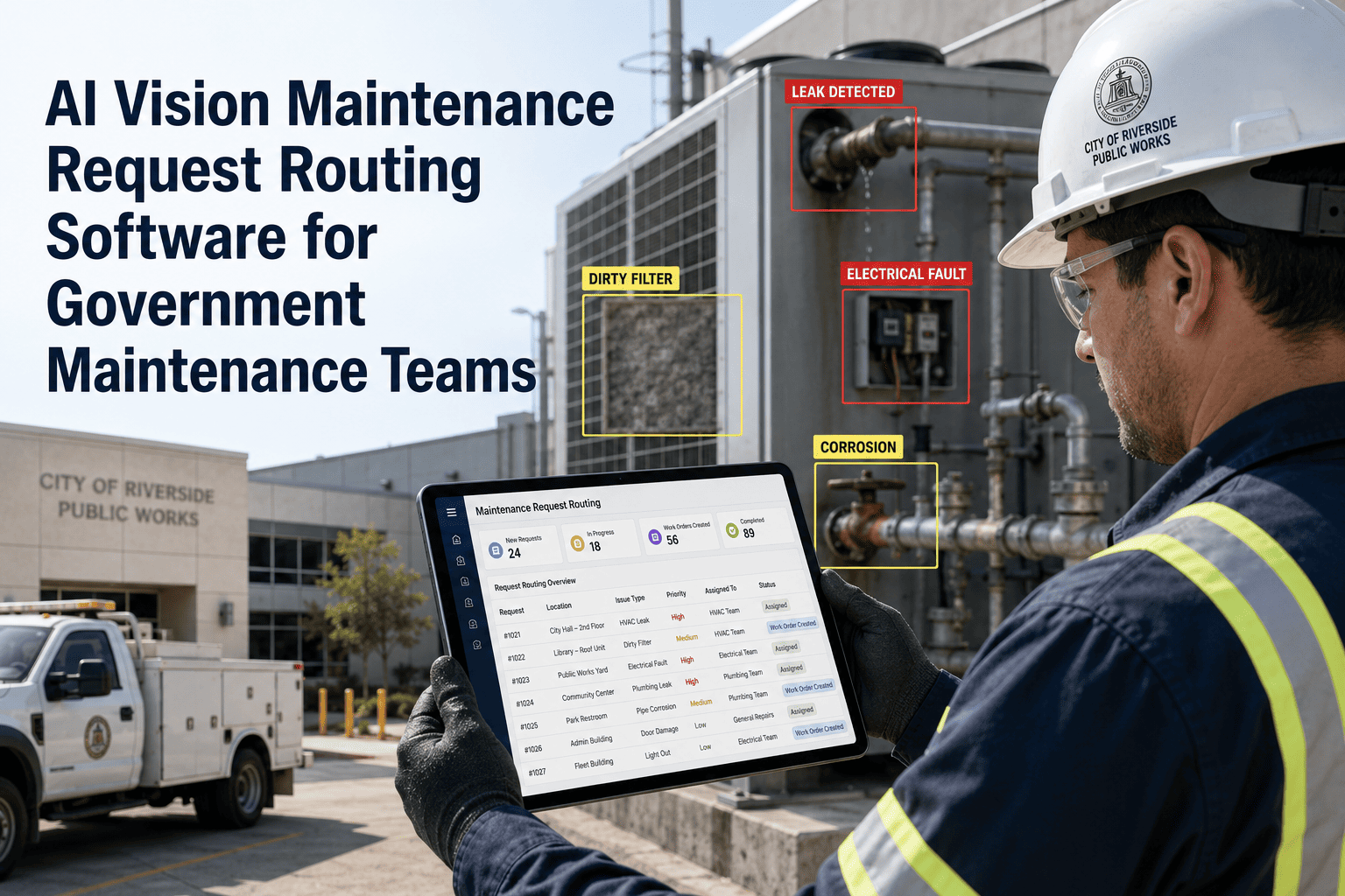 AI Vision Maintenance Request Routing Software for Government ...