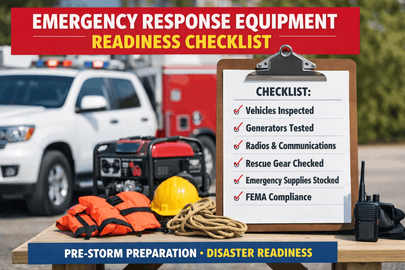 emergency-response-equipment-readiness-checklist