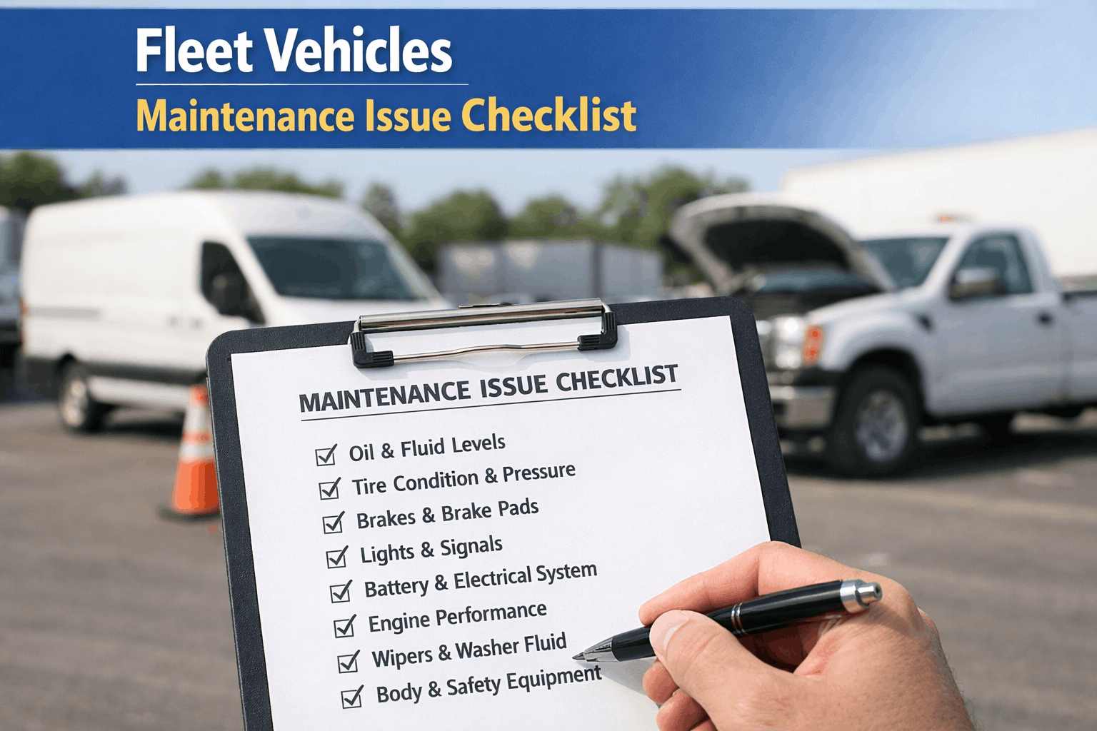 fleet-maintenance-issue-checklist