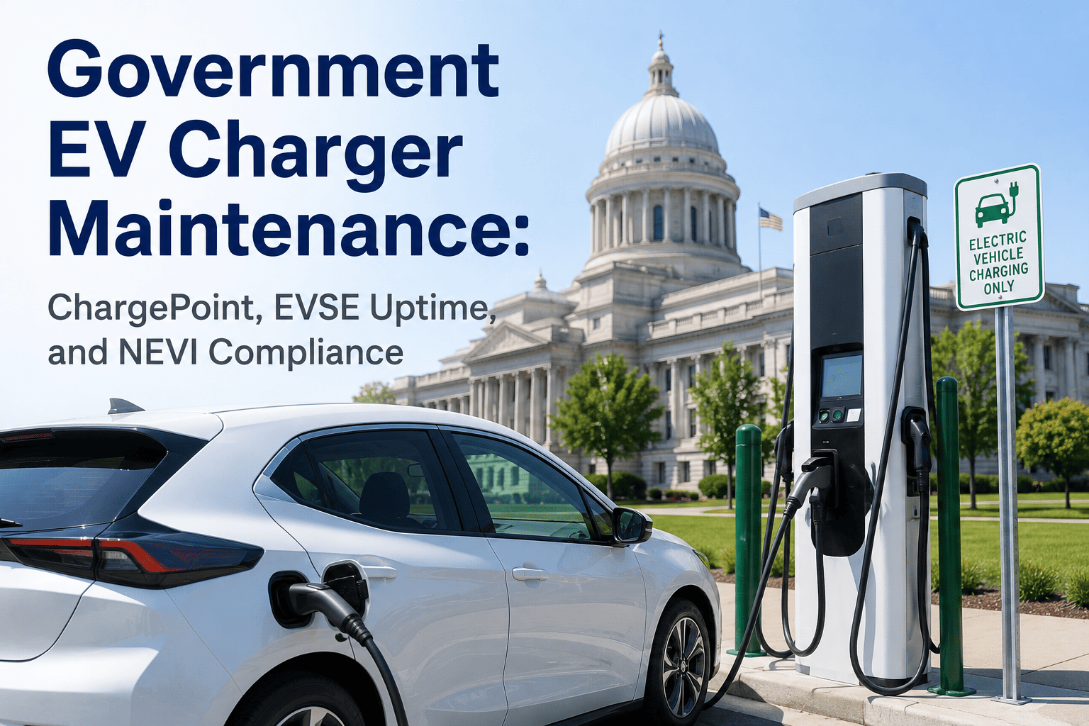 government-ev-charger-maintenance-chargepoint-evse-nevi