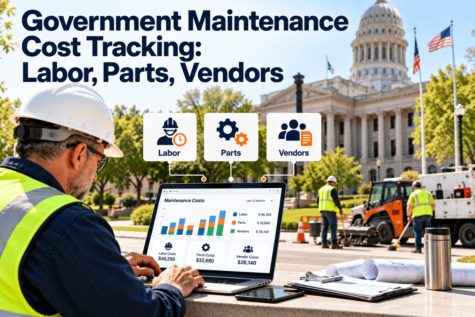 government-maintenance-cost-tracking-labor-parts-vendors