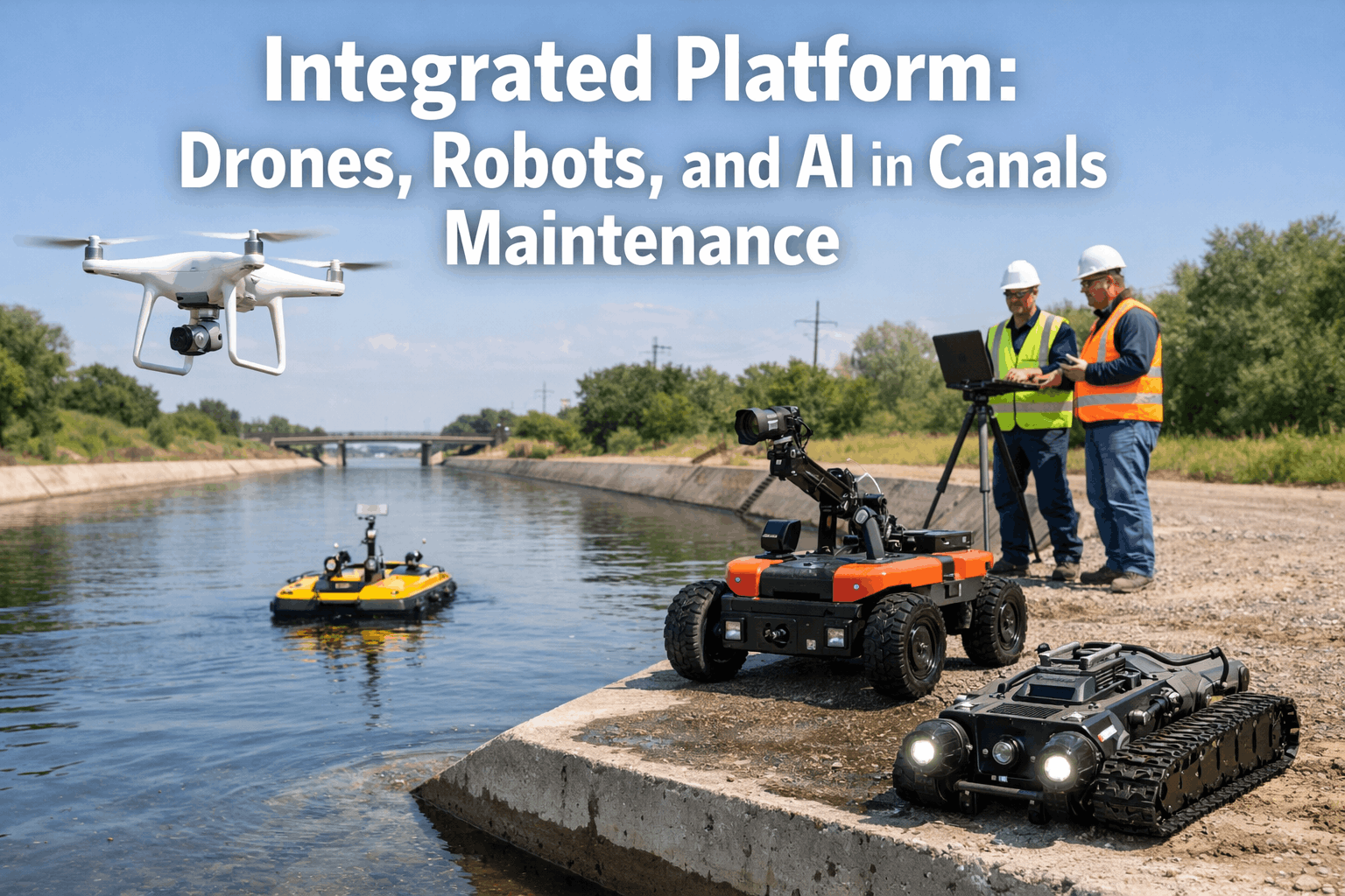 integrated-platform-drones-robots-and-ai-in-canals-maintenance