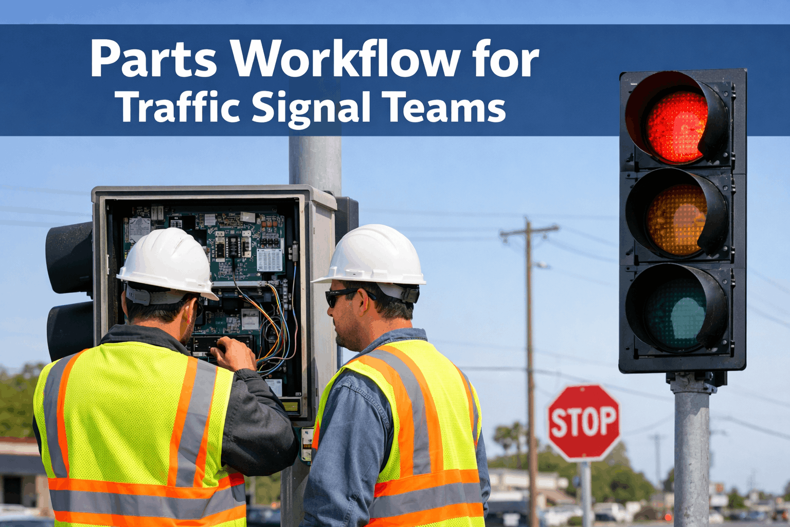 parts-management-traffic-signal-workflow