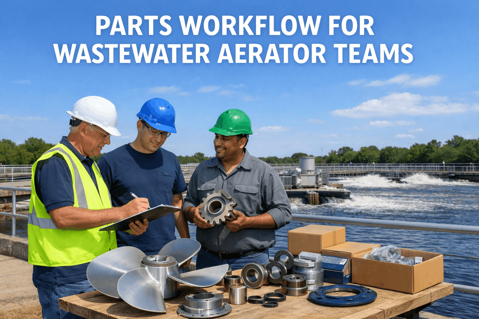 parts-workflow-for-wastewater-aerator-teams