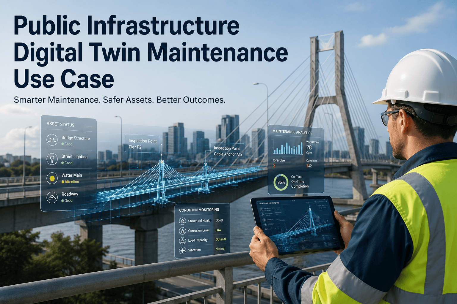 Public Infrastructure Digital Twin Maintenance Use Case