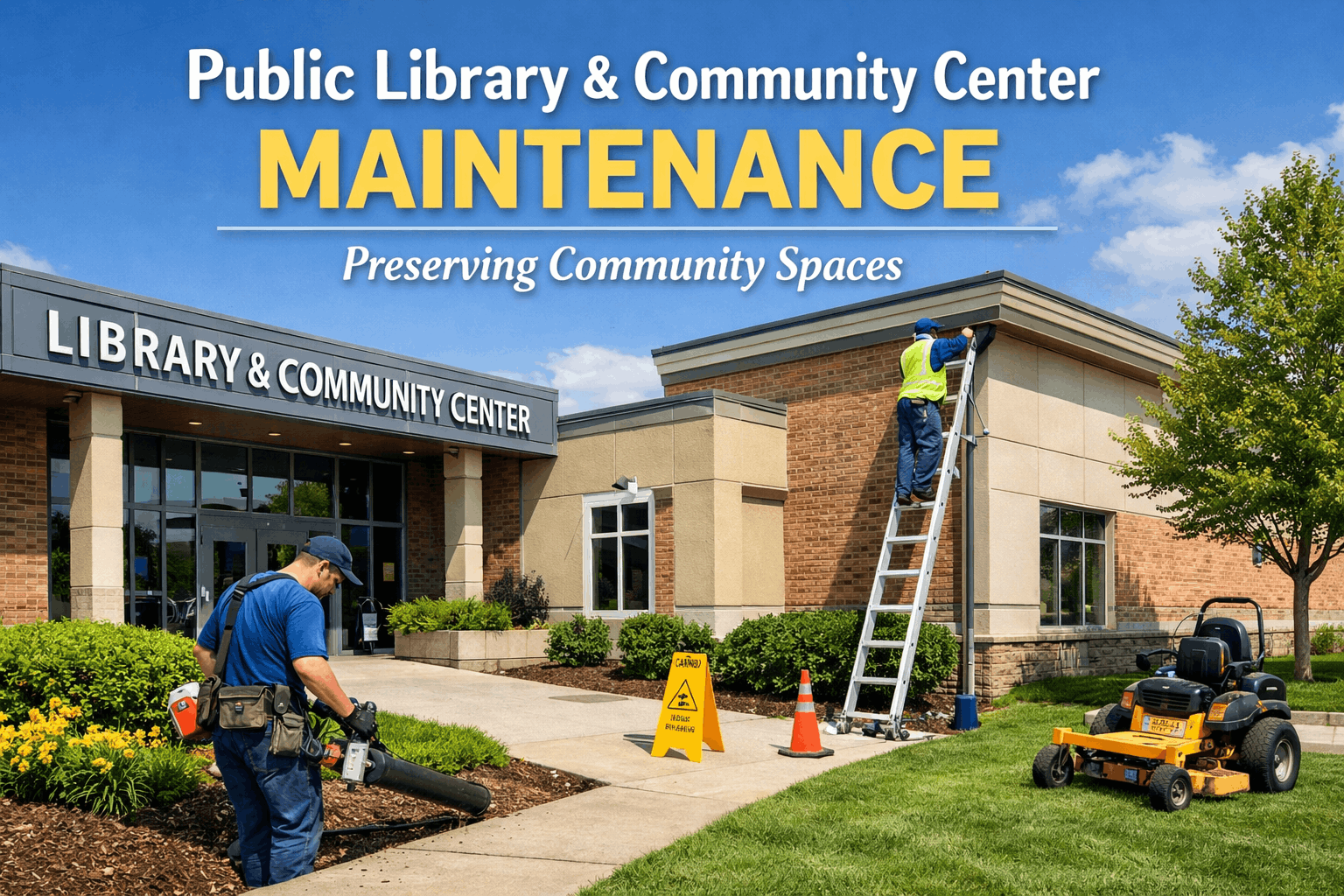 public-library-community-center-maintenance-preserving