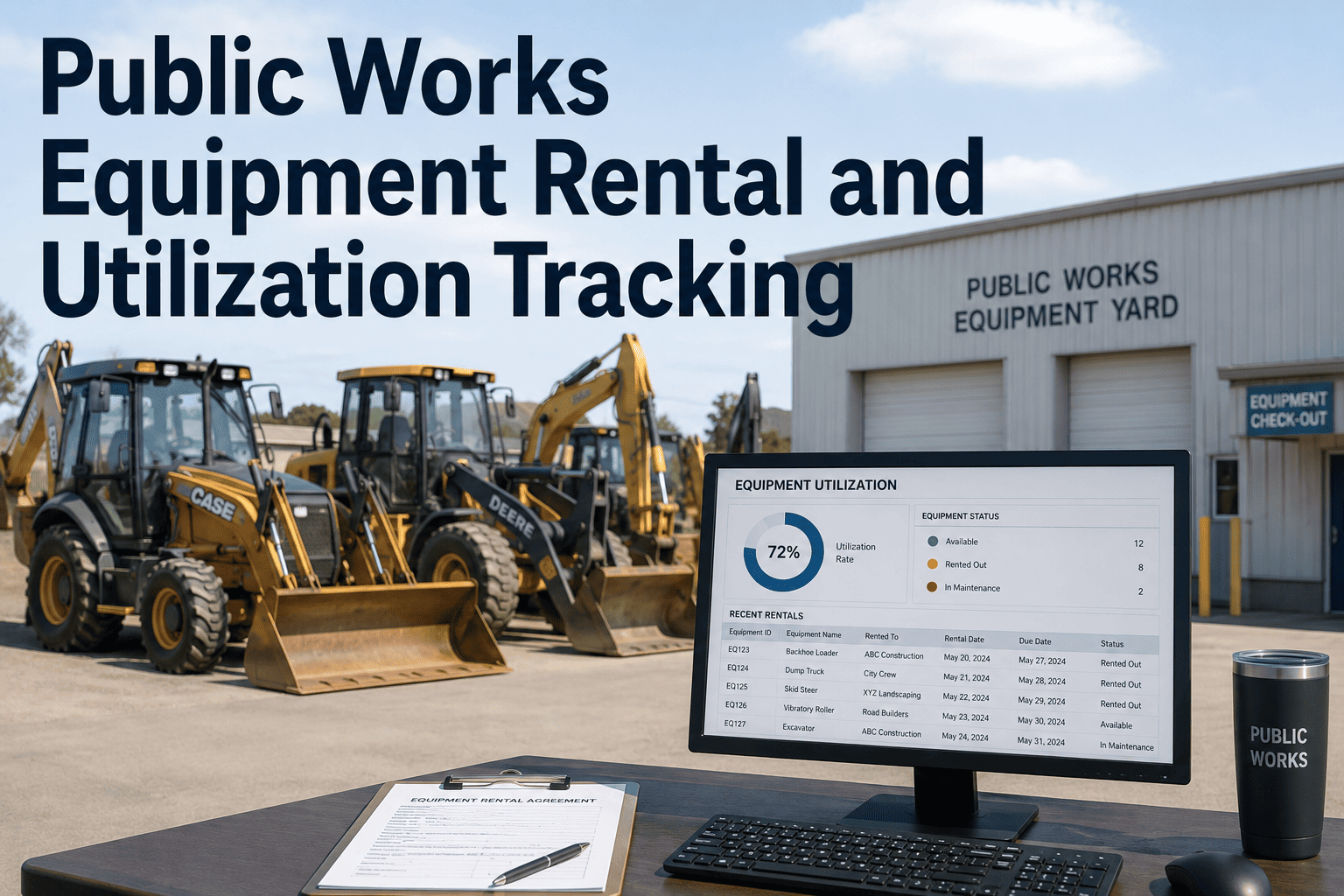 Public Works Equipment Rental and Utilization Tracking
