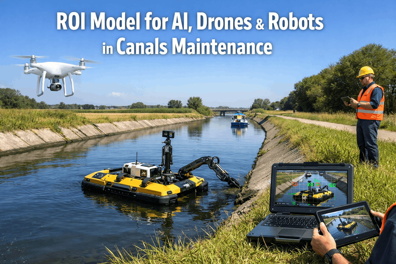 roi-model-for-ai-drones-robots-in-canals-maintenance