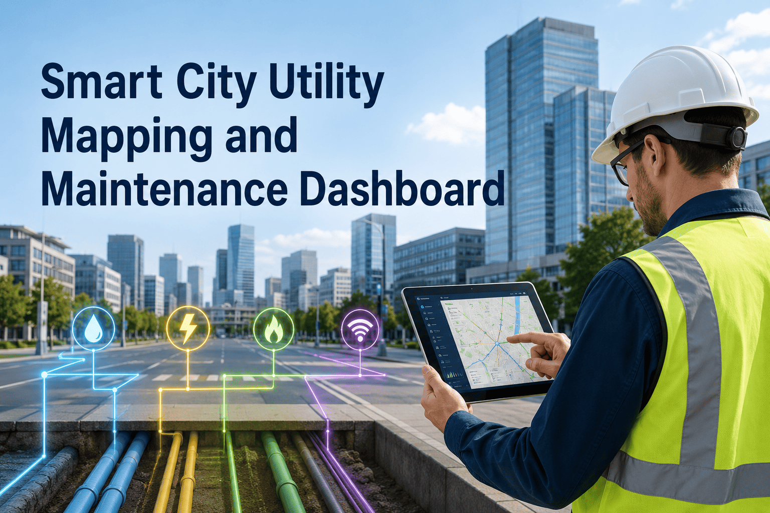 smart-city-utility-mapping-and-maintenance-dashboard