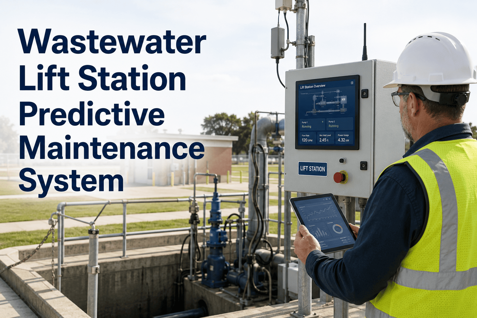 wastewater-lift-station-predictive-maintenance-system