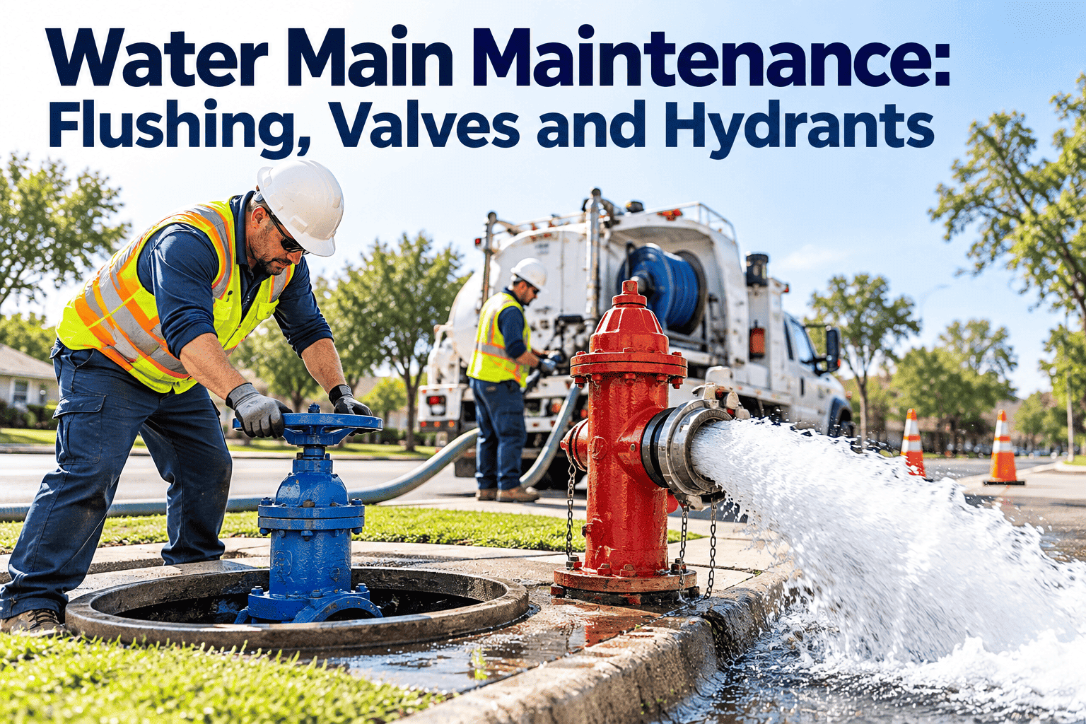 water-main-maintenance-flushing-valves-hydrants