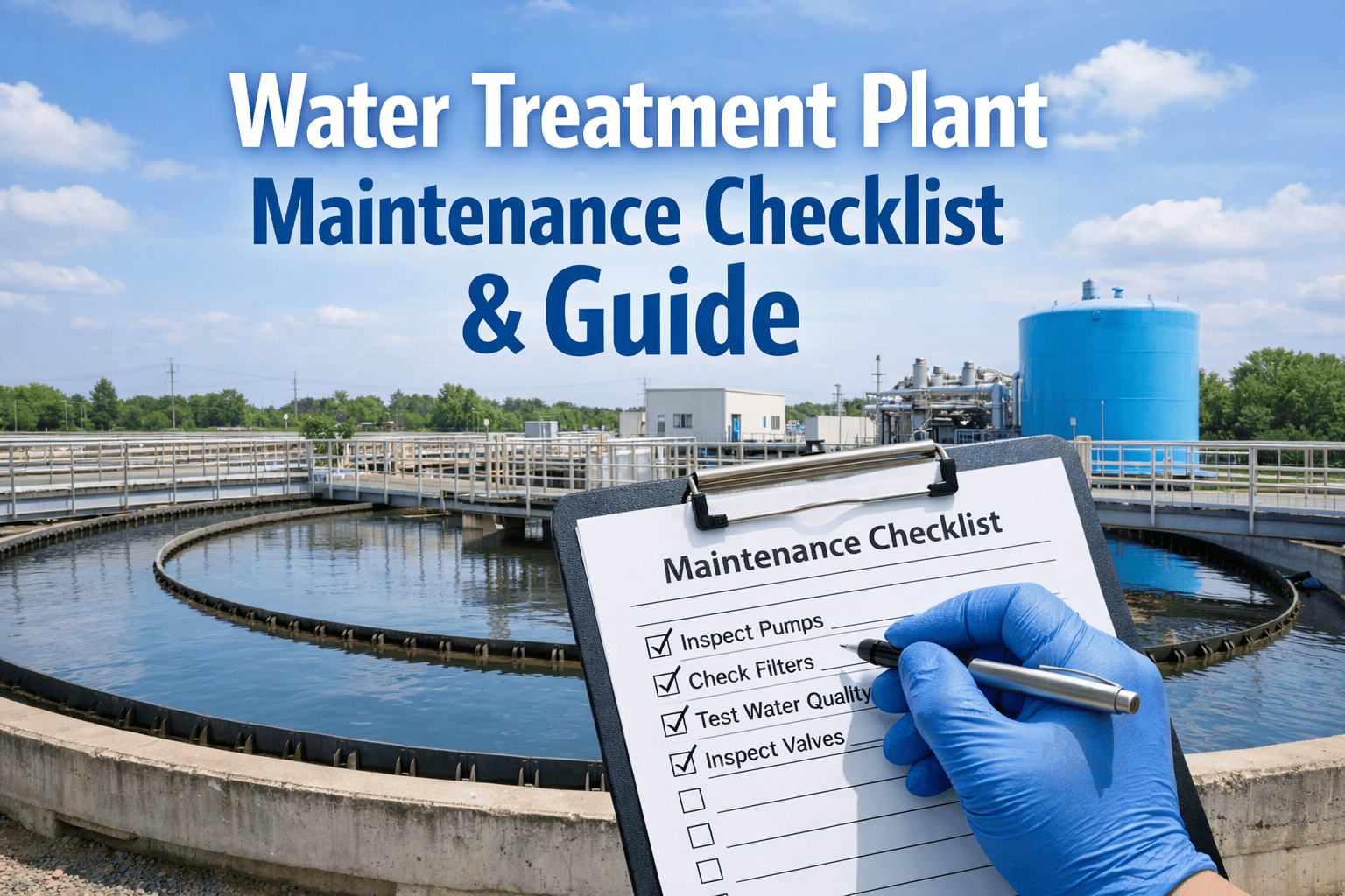 water-treatment-plant-maintenance-checklist-operations-guid