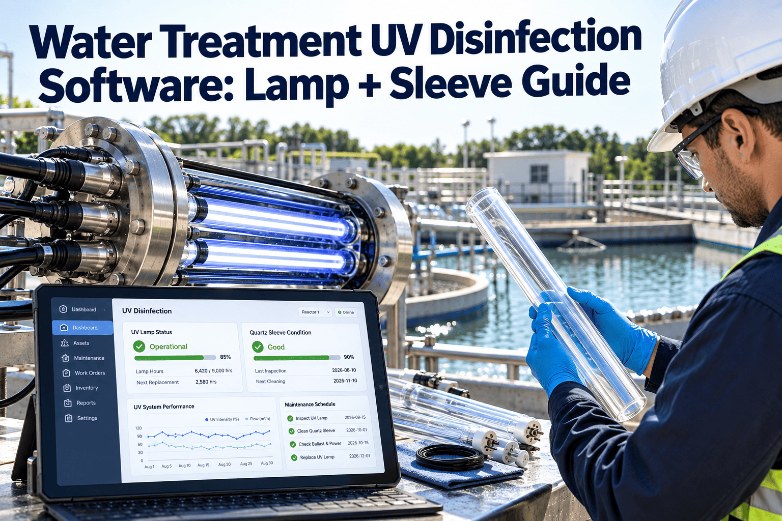 water-treatment-uv-disinfection-software-lamp-sleeve-guide