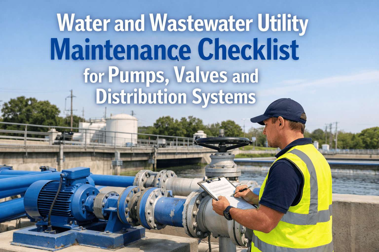 water-wastewater-utility-maintenance-checklist