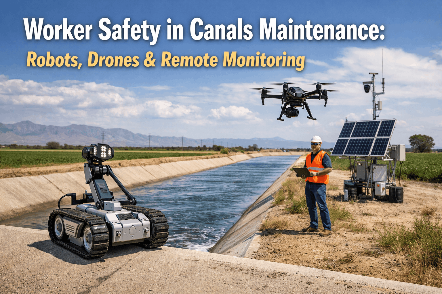 worker-safety-in-canals-maintenance-robots-drones-remote-monitoring