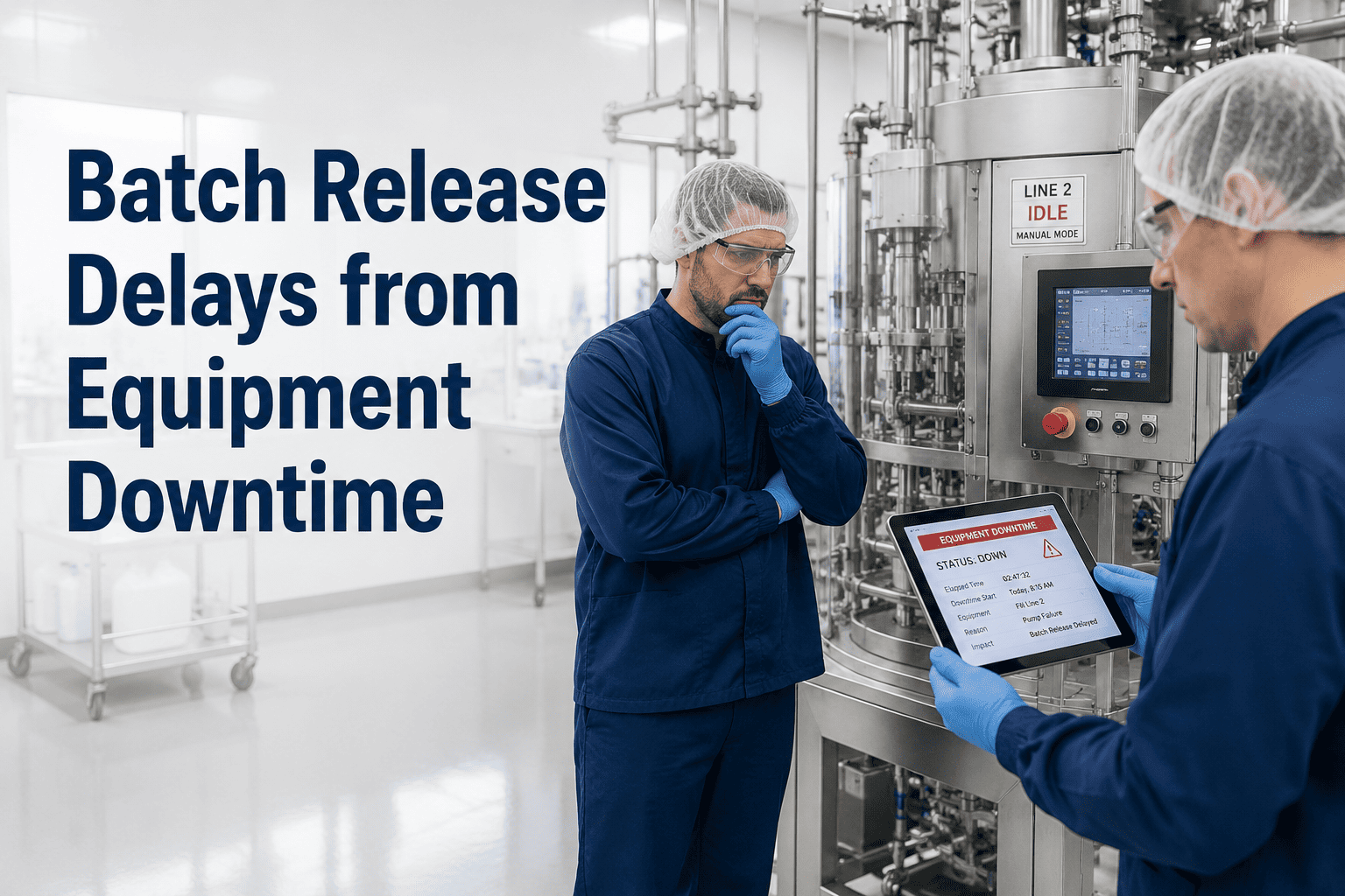 batch-release-delay-equipment-downtime