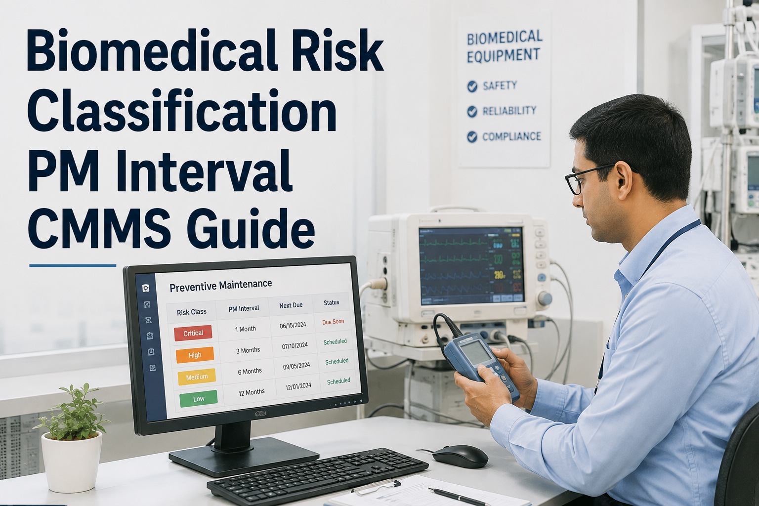 biomedical-risk-classification-pm-interval-cmms-guide