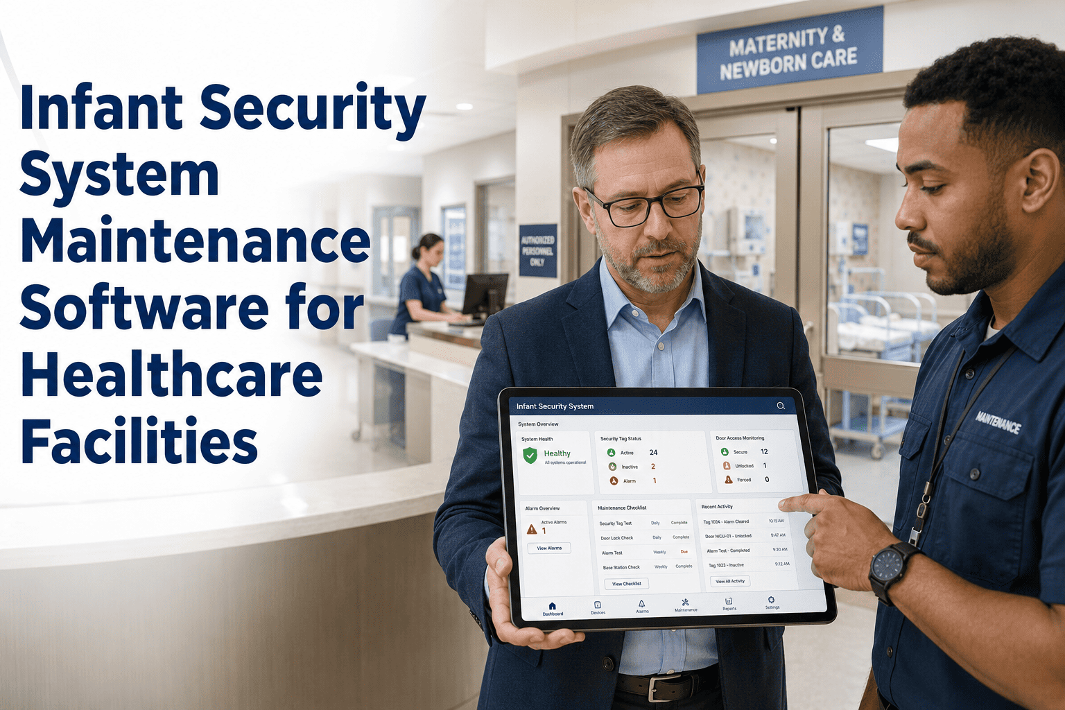 infant-security-system-maintenance-software-for-healthcare-facilities