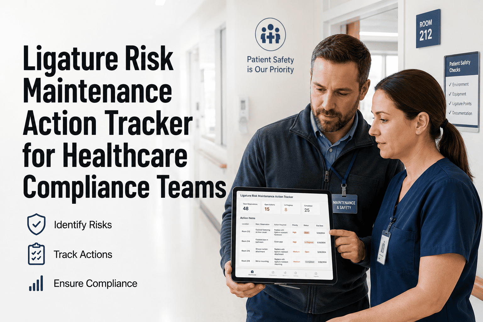 ligature-risk-maintenance-action-tracker-for-healthcare-compliance-teams