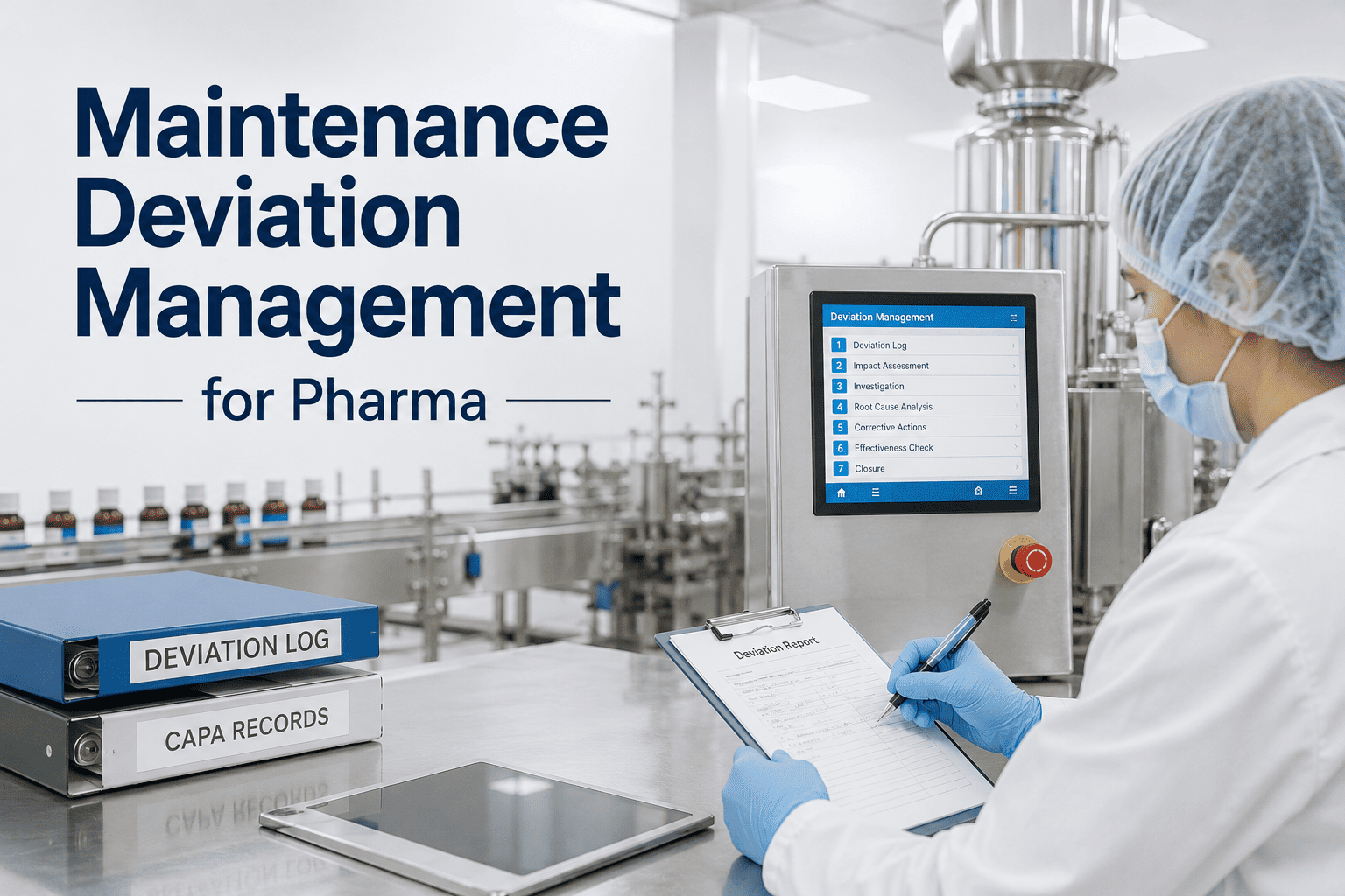 maintenance-deviation-management-pharma