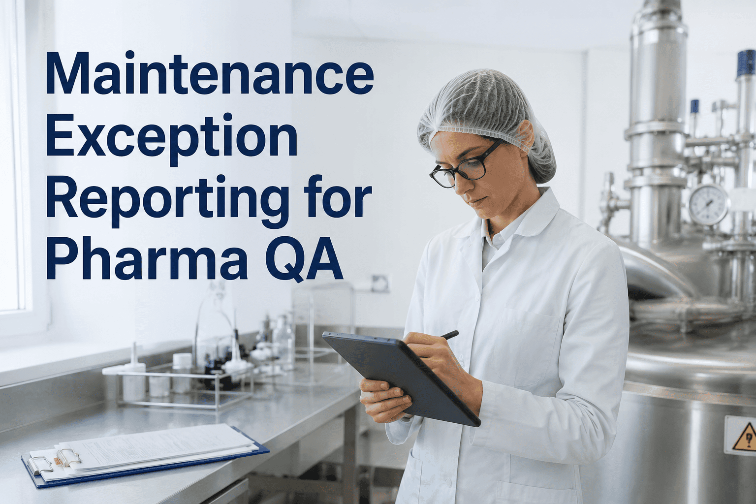 maintenance-exception-reporting-pharma-qa