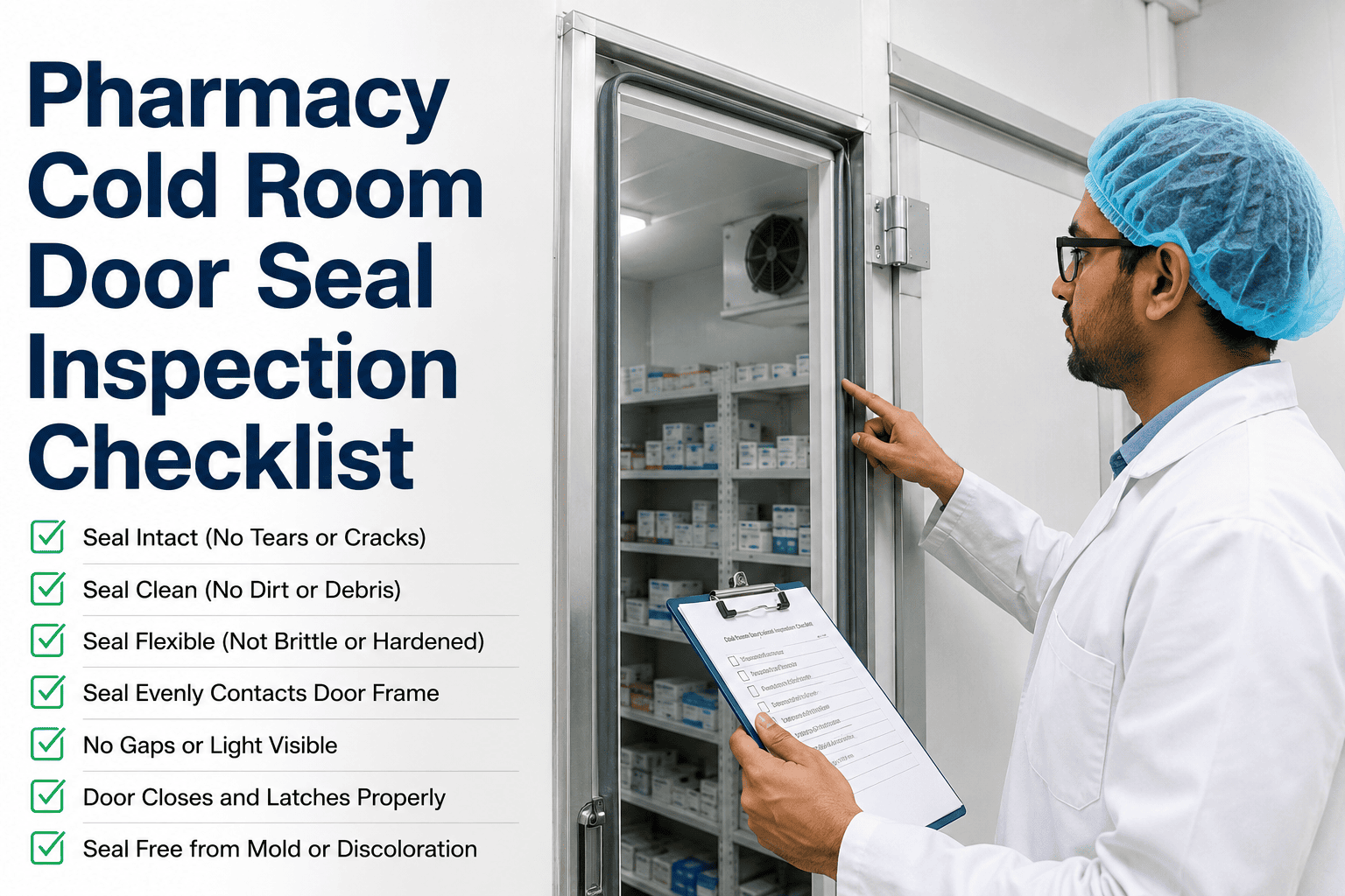 pharmacy-cold-room-door-seal-inspection-checklist