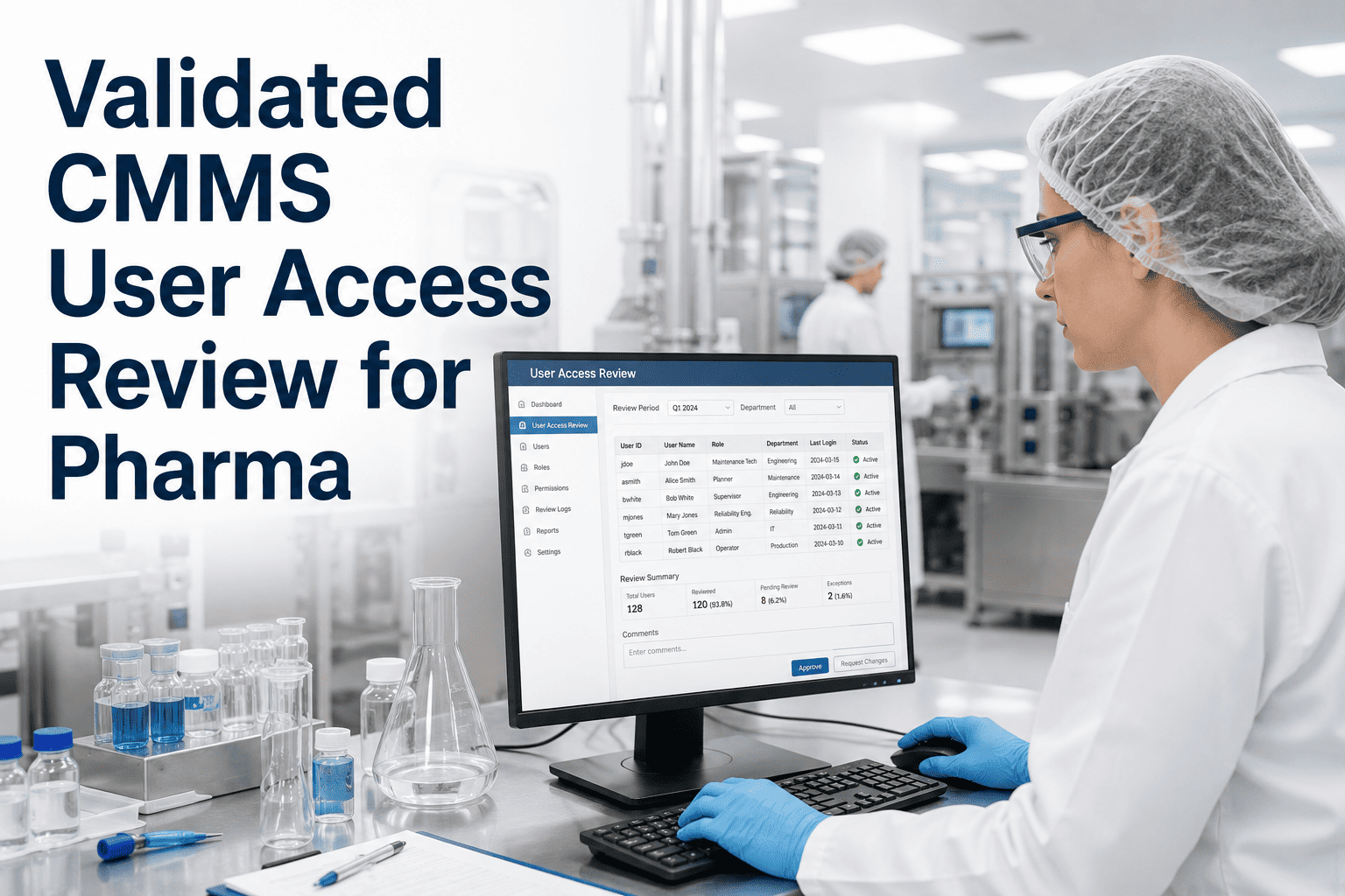 validated-cmms-user-access-review-pharma