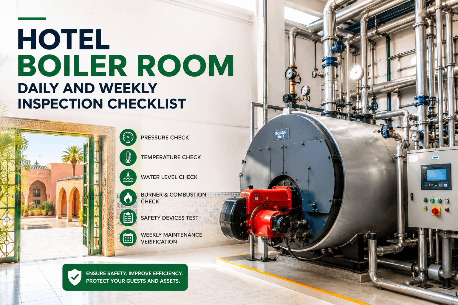 hotel-boiler-room-daily-and-weekly-inspection-checklist