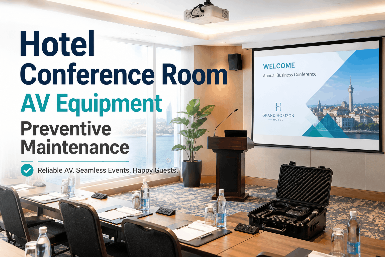 hotel-conference-room-av-equipment-preventive-maintenance