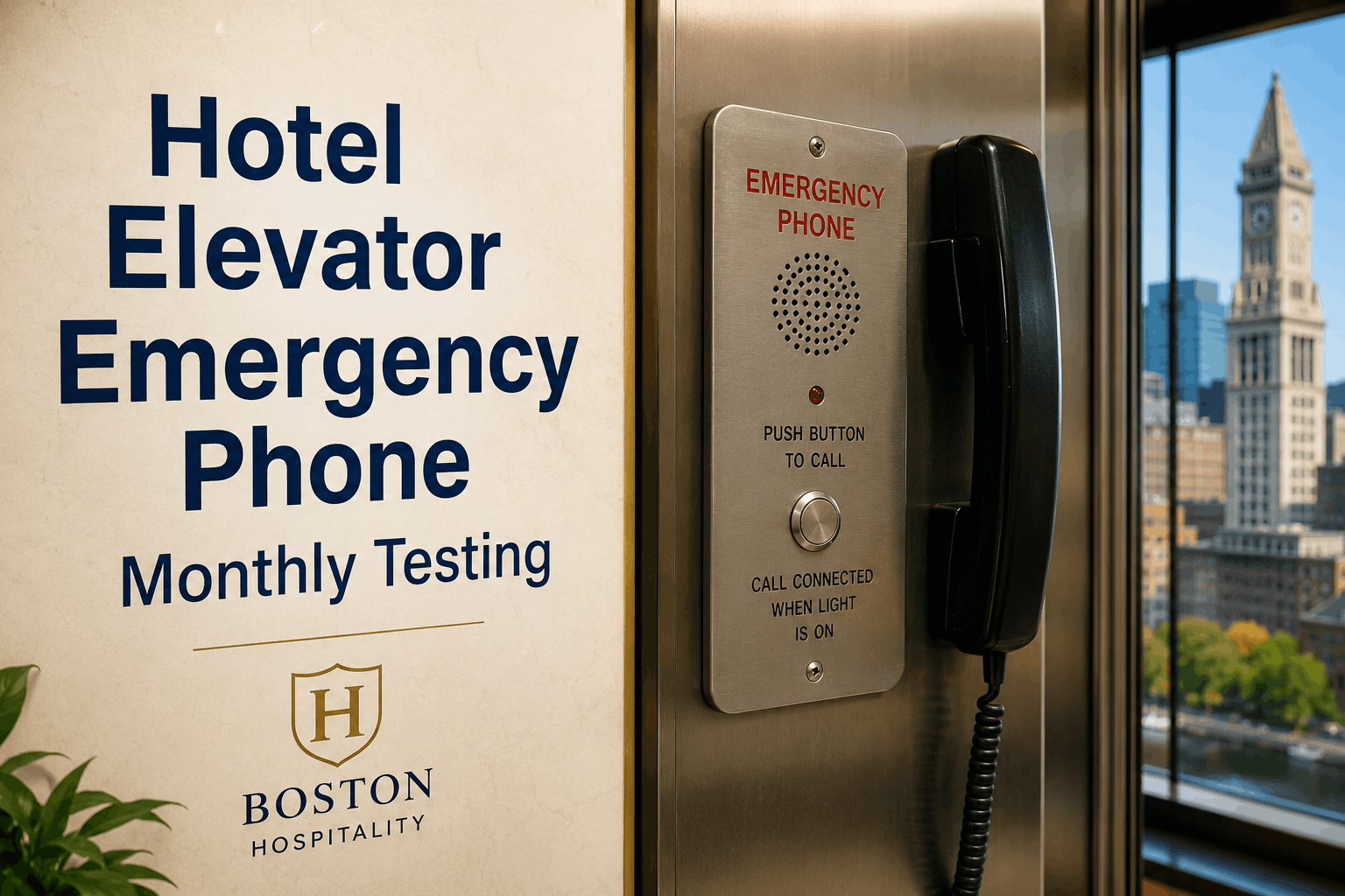 hotel-elevator-emergency-phone-monthly-testing
