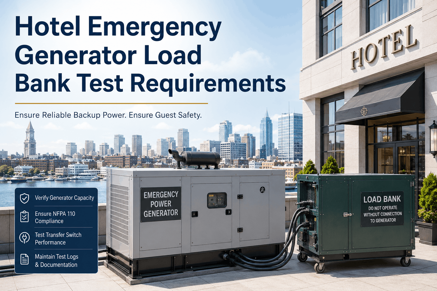 hotel-emergency-generator-load-bank-test-requirements